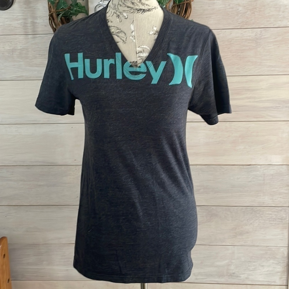 Hurley Gray Tshirt Top S